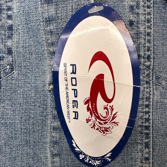 NWT Roper Women’s Wild at Heart Stretch Denim Jeans Jacket Size Medium - Picture 7 of 7